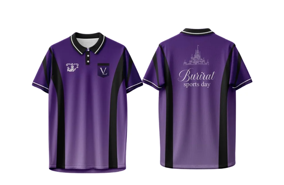 เสื้อโปโลกีฬาพิมพ์ลาย รับผลิตเสื้อพิมพ์ลายกีฬา